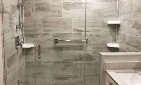 Toronto Bathroom renovation Custom Shower Door 2018