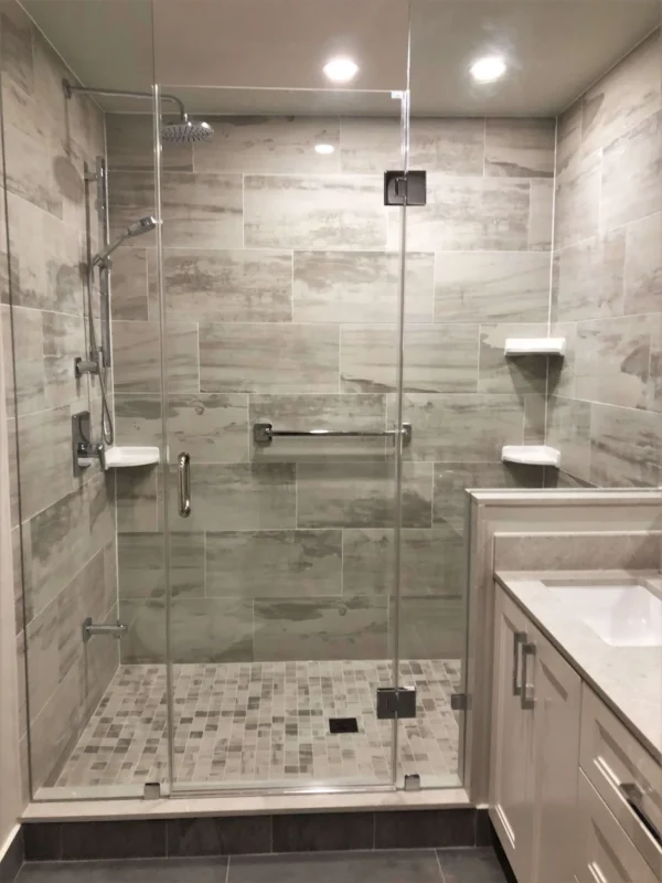 Toronto Bathroom renovation Custom Shower Door 2018