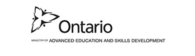 Advanced Education and Skills Development Ontario Logo